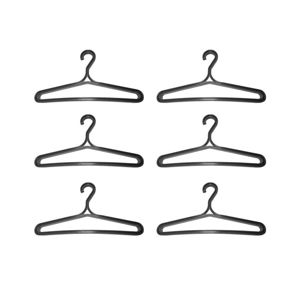 6X Scuba Diving Wetsuit Hanger Dry Suit Dive Folding Holding Coat Holder Diving Swimming Suit Wetsuit Hanger Black 4712496553491
