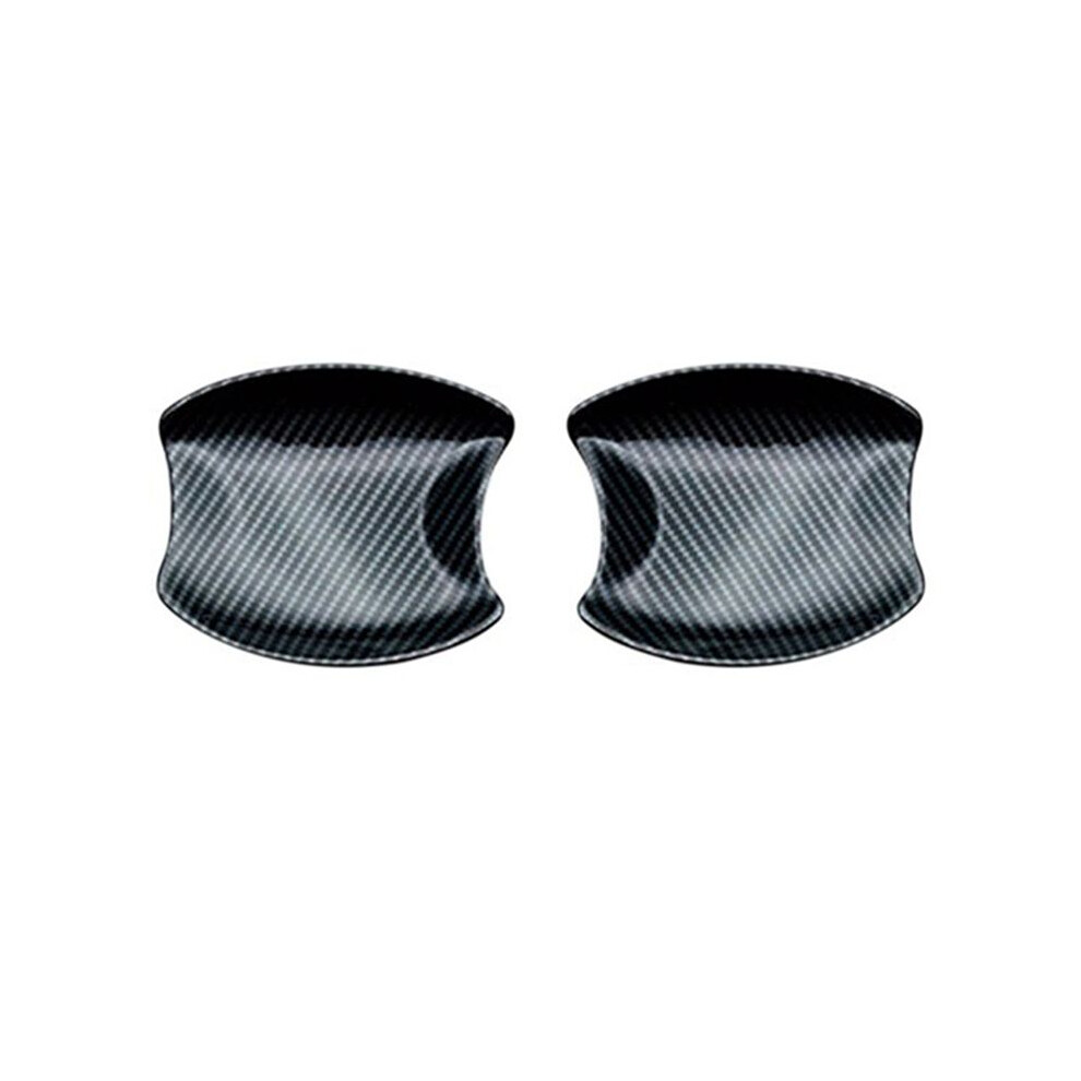 4X Carbon Fiber Front Door Handle Cover Trim Sticker Door Handle Bowl Cover Trims For Hrv Hr-V Vezel 2021 2022 Rhd 4712271178192