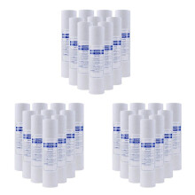 30 ST Universal Vattenfilter PP Bomullsfilterpatron Sedimentvattenfilter Polypropenmaterial, 1 Mikrometer