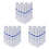 30 ST Universal Vattenfilter PP Bomullsfilterpatron Sedimentvattenfilter Polypropenmaterial, 1 Mikrometer 1