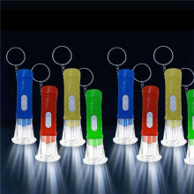 200 Stück -Taschenlampen-Schlüsselanhänger, Großpackung, -Schlüsselanhänger, LED, Kleine Taschenlampen für Kinder und Erwachsene, Wandern,