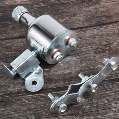 New Bicycle Light Generator 12V 6W Dynamo Motorized Friction  Rear Light Kit 1