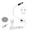 Laser Vision Guide.Sewing Machine Quilting Light, Sewing and Quilting Notion for Precise Stitching EU Plug 3