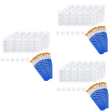 60 Strips 360 Pots Empty Paint Pots Strips Clear Storage Containers and 20 Pcs Paint Brushes Painting Arts Crafts