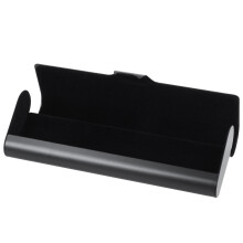 3X Slim Matte Hard Metal Spectacles Case Reading Glasses Eyeglasses Case Protection Case Black
