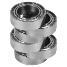 50 Stück Miniatur Versiegelte Metallgeschirmte Metrische Radialkugellager Modell: MR106-ZZ 6X10X3mm