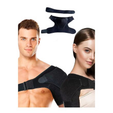 Shoulder Brace for Men & Women - Adjustable Shoulder Compression Sleeve Universal for Left & Right Shoulders
