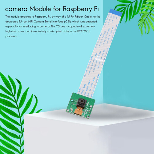 Camera Module Board 5MP Webcam for Raspberry Pi Zero W/Zero/ Raspberry Pi 3 Model B /4B 1
