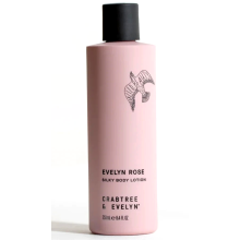 CRABTREE & EVELYN EVELYN ROSE SILKY BODY LOTION 250ML NEW