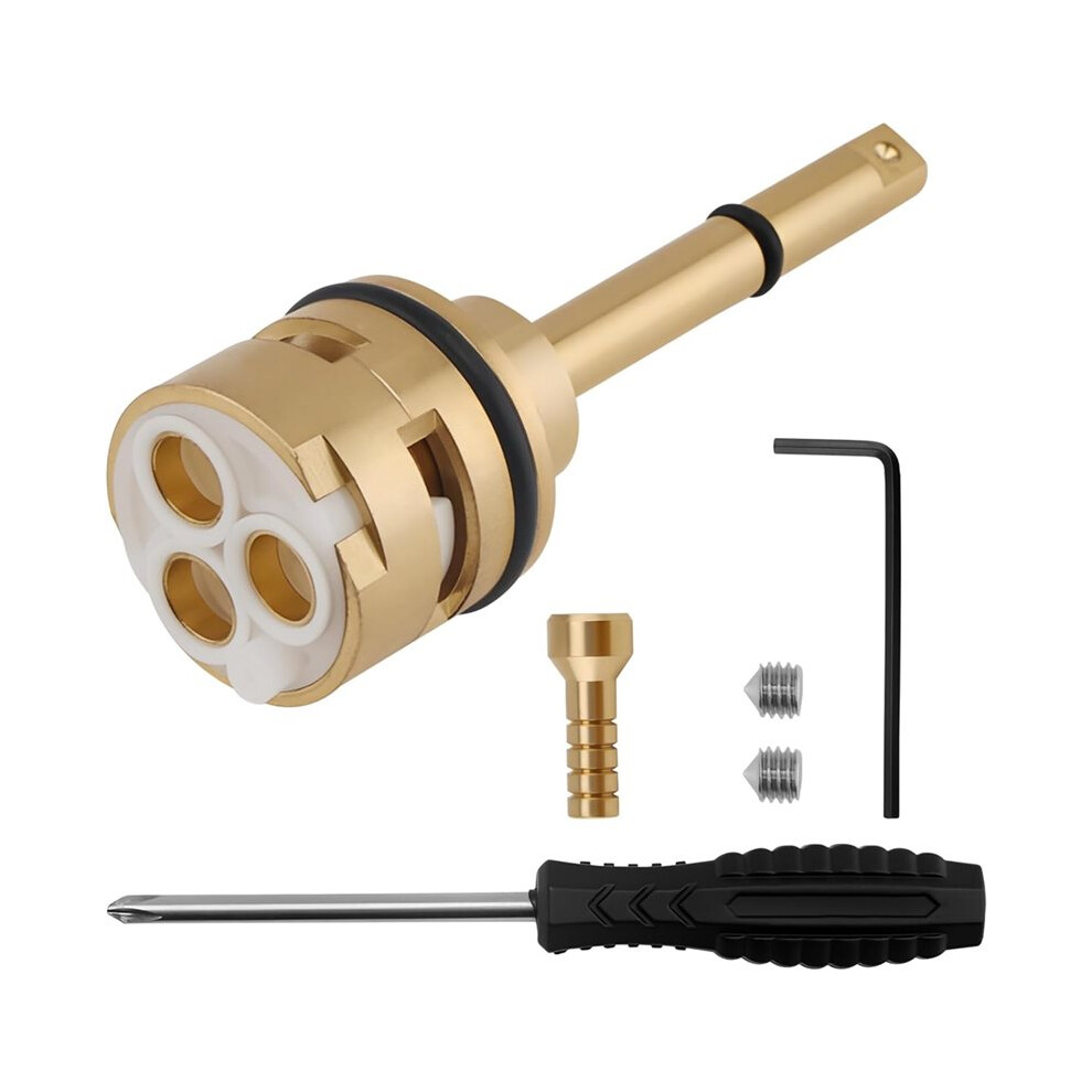 Rp71718 3-Function Diverter Cartridge For R11000, R22000 - Brass Construction, Enhanced Durability 6032896365554