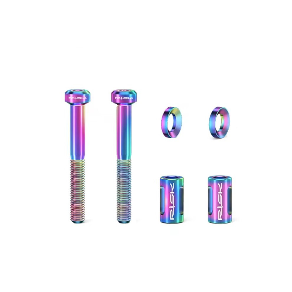 Risk M5x40mm Bicycle Computer Mount Fixing Bolts Road Mtb Bike Stem Speedometer Holder Fixed Screws C 6031947296472