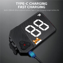 WEST BIKING Feu Arrière de Vélo Rechargeable USB, Plaque Numérique ABS, Éclairage de Sécurité pour Vélo de Route à Monter Soi-Même