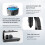 Microscope NuméRique Biologique 2000X Microscope Wifi USB avec Objectif NuméRique et Microbien avec 11 LED RéGlables 7