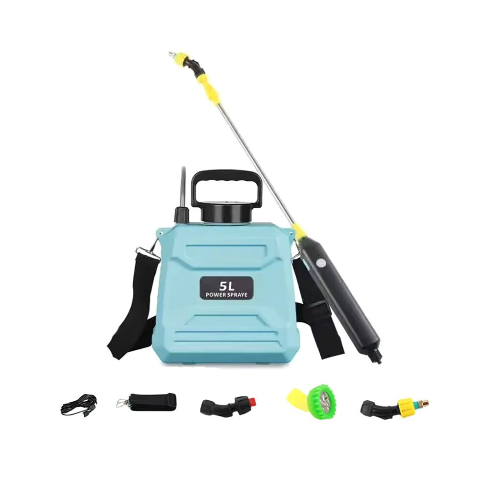 New 5L Agricultural Spray, Backpack Type High-Pressure Spray, Electric Irrigation Disinfection Pesticide Spray 6031379153312