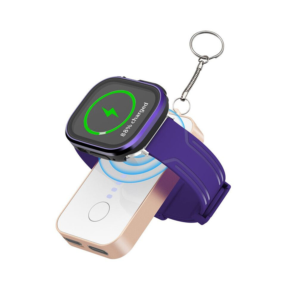 Portable Magnetic Watch Wireless Fast Charger For Watch Series 10 9 8 7 6 Se Type C Converter Charger For Iwatch C 6031244149402