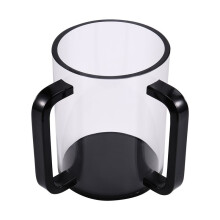 Hand Washing Cup Acrylic Round Washing Cup Hand Wash Cup with Two Acrylic Handles for Jewish Prayer Wash Cup