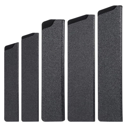 5 PCS Knife Guard Set, Universal Blade Covers, Knife Protector Sleeve with -Lined Abs Plastic Sheath