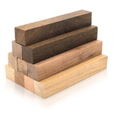 Confezione da 10 Pezzi Legno Esotico per Penne, Pezzi Legno per Tornitura Penne, Blocchi Intaglio Non Finiti, per Forniture per La Fabbricazione Penne