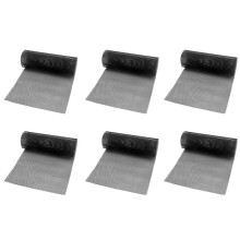 6Ensemble 40X13 Pouce Universel Grille de Voiture Maille en Métal Grille de Voiture Grille Feuille Grille Rhombique Grill Maille Trou 8X16Mm