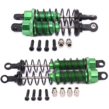 Ammortizzatore Anteriore e Posteriore In Metallo Riempito Ad Olio per 1/12 12428 12423 RC Crawler Car Upgrade Parte, Verde