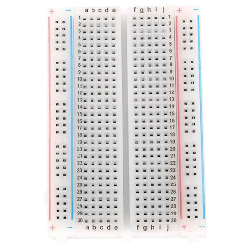 10 St PCB Test  Breadboard Breadboard 400 Kontakter 8,5 X 5,5 cm TestlöDbräDa