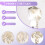 Beautiful Adult Wig light gold Braid Dressing 4