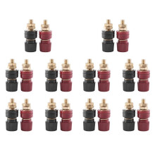 20 Pz Terminale Binding Post, 555 Tipo Ottone Pilastro Morsettiera M8 Diametro Filettatura Binding Post 220V-380V 200A