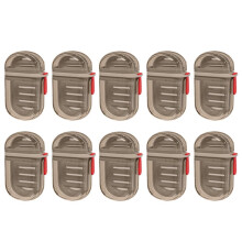 10PCS Leakproof Soap Portable Travel Plastic Container Dish Drain Cover Compact Soap Holder Camping Toiletry Accessory