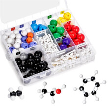 Molekülmodellbausatz (238 Teile), Geschenkidee für Schüler und Lehrer der Organischen und Anorganischen Chemie