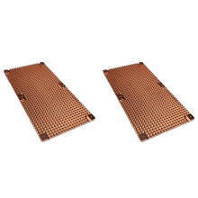 2X RTX 3060 3080 3090 Fond de Panier Pur Cuivre Dissipateur de Chaleur Carte Graphique Mémoire Radiateur Auxiliaire 90X180MM (3Mm)