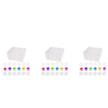 150 Bandes de Pots de Peinture, 900 Pots de Pots de Peinture Vides de 2 Ml/0,07 Oz avec Couvercles, pour Les Salles de Classe, Peintures, Festivals