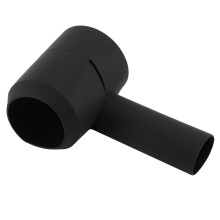 Housse de Protection en Silicone Souple Noir pour SèChe-Cheveux Supersonic, éTui de Protection à 360 DegréS pour Peau de Couverture de