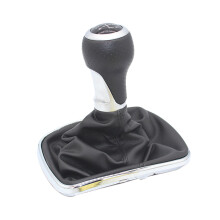 Pour  4 IV MK4-R32 Bora  5 Vitesses 12Mm 1999-2004 Pommeau de Levier de Vitesse de Voiture Levier de Vitesse GuêTre Botte
