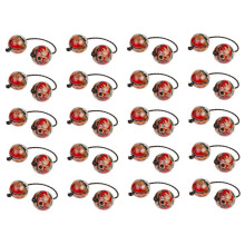 20X Maracas Dessinés à la Main Instruments de Musique Boules Rythmiques Shaker Boules de Rythme Shaker Boules Tremblantes Boules Shaker à Main