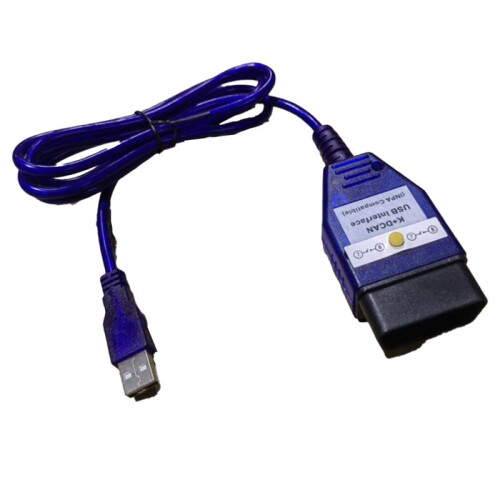 OBD 2 USB Cables for Inpa for  K+DCAN USB Interface Diagnostic Tool for  E46 K+CAN K CAN FTDI FT232 Chip Scanner
