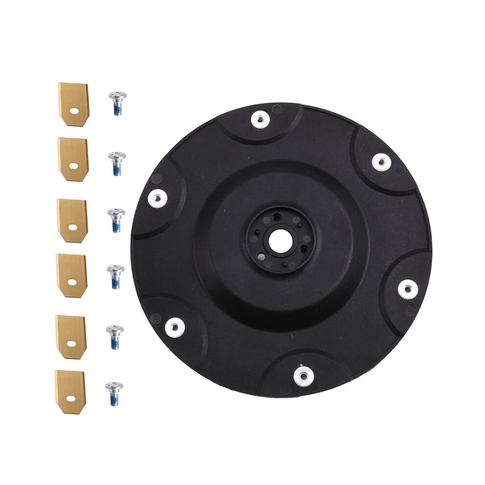 Knife Plate + 6 Replacement Blades For Luba1awd Luba2awd Robotic Lawnmower Blade Disc Lawn Robo 6032698504328