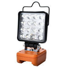 Led Light for 20V 4-Pin Battery 4 Inch 16 Bead Spotlight Outdoor Work Fish Work Light Handheld Emergency Tool Lamp