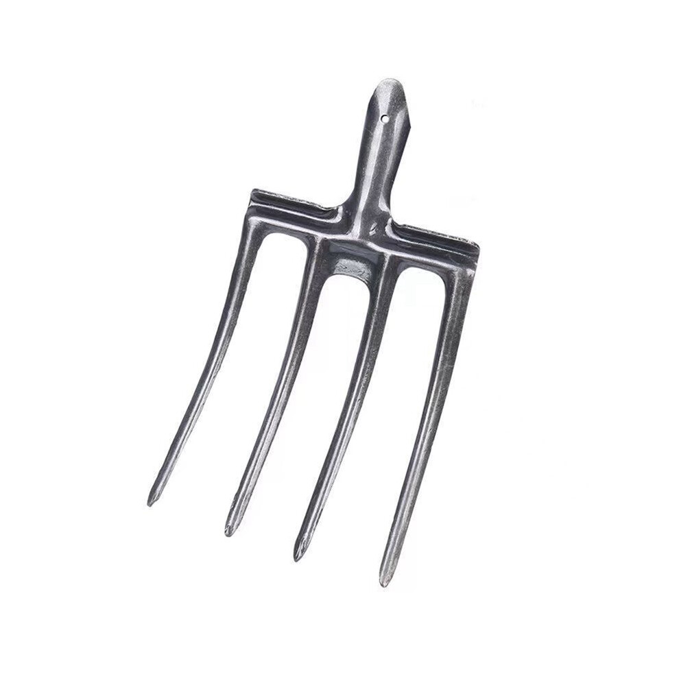 Loose Soil Fork Fourtooth Manganese Steel Farming Tools Loosening And Clearing Manual Garden Soil Turning Artifact 4714239731616