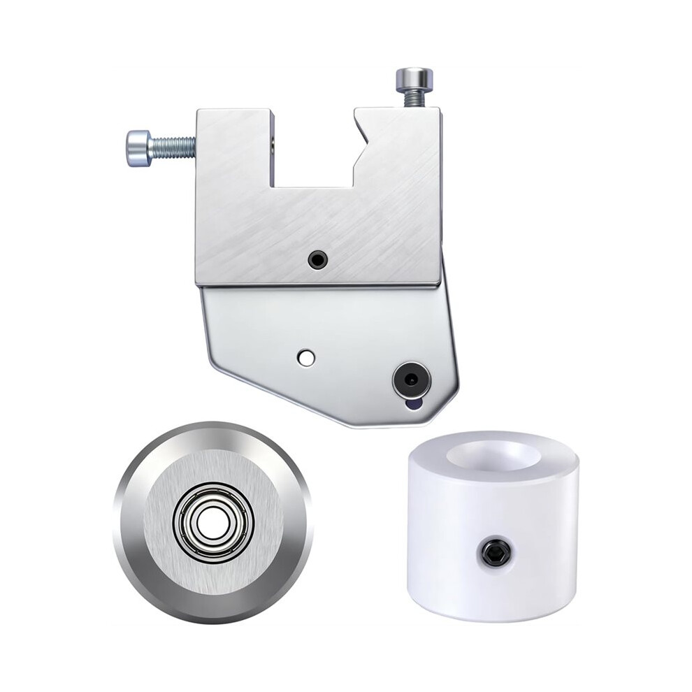 Cutting Blade Set For Electric Creasing Machine, With Blade Holder & White Rubberwheel (Accessory Only,Machine Included) 4713291163137