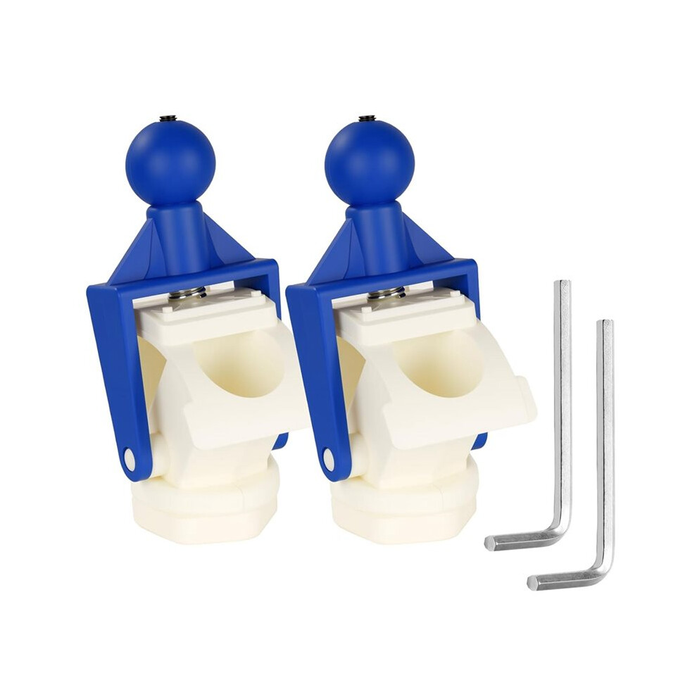 2Pcs Honey Gate Valve,Plastic Honey Gate Valve For Bucket With Screwdriver, Honey Bottling, Honey Extractor Tap 4712745921750