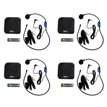 4X Rolton K400 Portable Voice Amplifier Amplifier with Microphone Speaker FM Radio MP3 Teacher Training