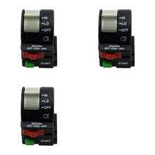 3X Interrupteur Marche/Arrêt pour Guidon de Voiture de Plage ATV UTV de Haute Qualité 4011387 pour   Outlaw 500 Pièce de Rechange