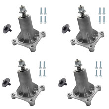 4X Mower Mandrel Assemblies Spindle Assembly for 285-585 532187292 587819701 532187281