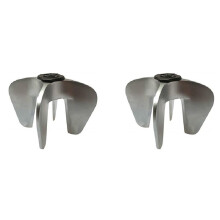 2X Apribottiglie per Champagne - Apribottiglie per Vino Spumante - Design Semplice Ed Ergonomico, Apribottiglie In Acciaio Inossidabile