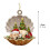 Décoration de Noël Chien endormi Finition nacrée 1 pièce 3