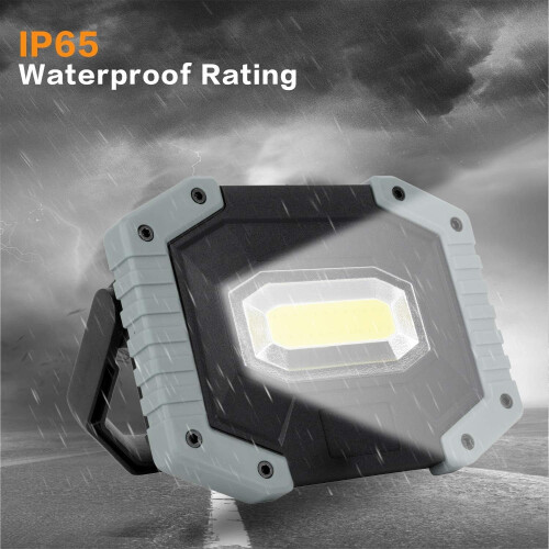 Faro LED ricaricabile LINLIN da 30W impermeabile 1