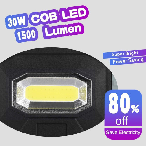Faro LED ricaricabile LINLIN da 30W impermeabile 2