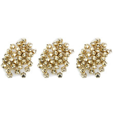 Clochettes En Metal pour la Decoration de Noel Bijoux Faits A la Main 300 Pieces - Or