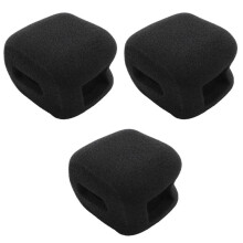 3X RéDuction Du Bruit Du Vent Housse en Mousse Éponge Coupe-Vent pour  Hero 5 4 Session Cam