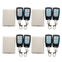 4X 12V 4 Canaux 200M Sans Fil Commutateur RF Remote Control 2 Emetteur + Recepteur